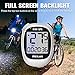 MEILAN M3 Mini GPS Bike Computer, Wireless Cycling Computer Bike Odometer Bicycle Speedometer and Odometer Waterproof Bicycle Computer with LCD Backlight & Multi-Functions for Road Bike MTB