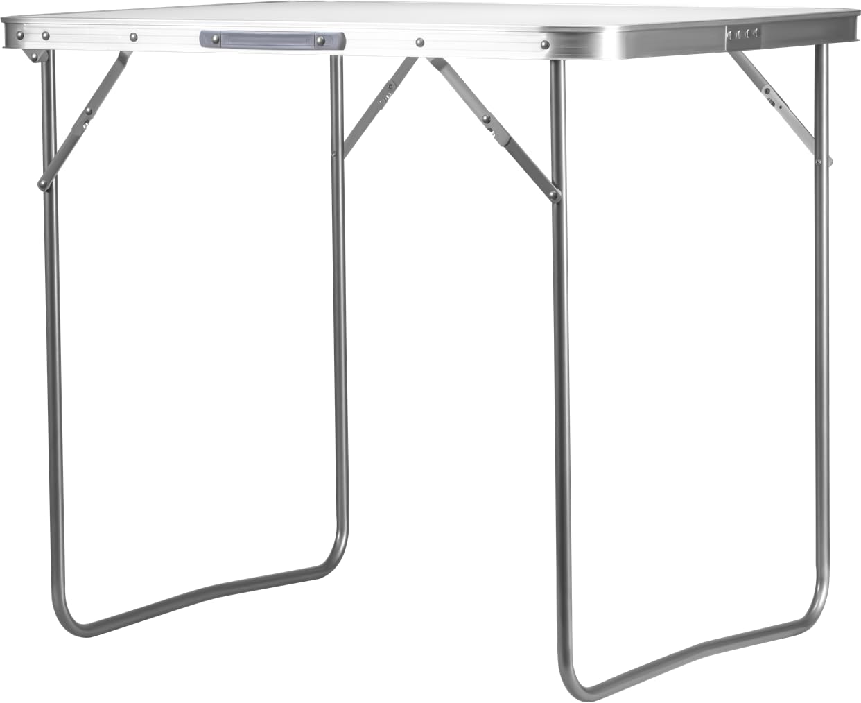 LED LEDS Tavolo Pieghevole con Struttura in Alluminio 80x60x69 picnic per Campeggio