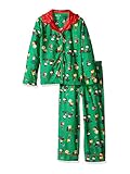 Peanuts Girls' 2pc Holiday Sleepwear Coat Set