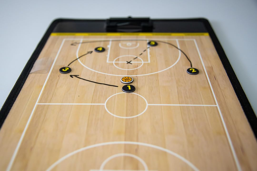 Tablette Tactique magnétique Basket-Ball - 35cm x 20cm - Tableau Tactique Basket