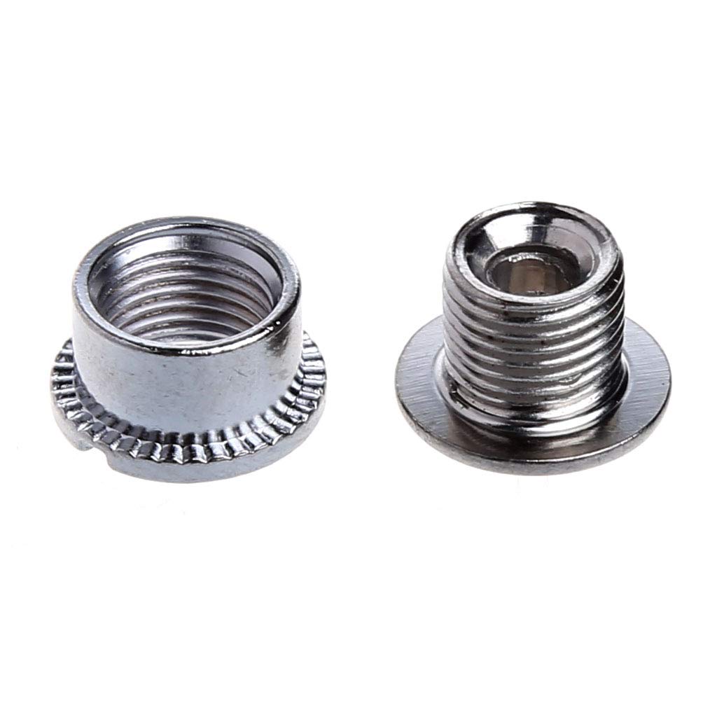 ruiruiNIE Bicycle Nail Plate Dental Screws MTB Road Bike Single-Disc Disc Steel,1Set