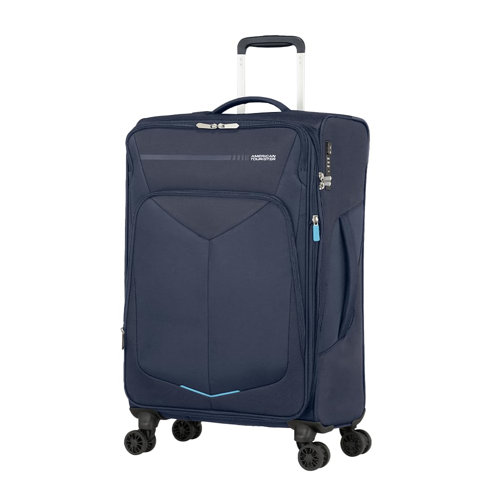 American Tourister Summerfunk Suitcase, 68 cm, 77 litri, marina
