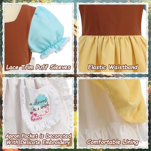 Disfraz de Cenicienta para Niñas Talla 140 miniatura 4