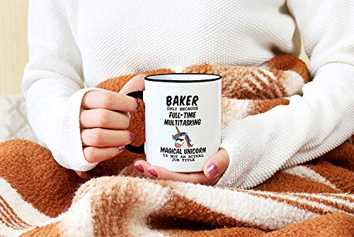 Casitika Baking Gifts For Women. 11 Oz Baker Coffee Mug. Gifts For Bakers On Birthday Or Special Occasions. Because Unicorn Is Not An Actual Job Title. #TOP4