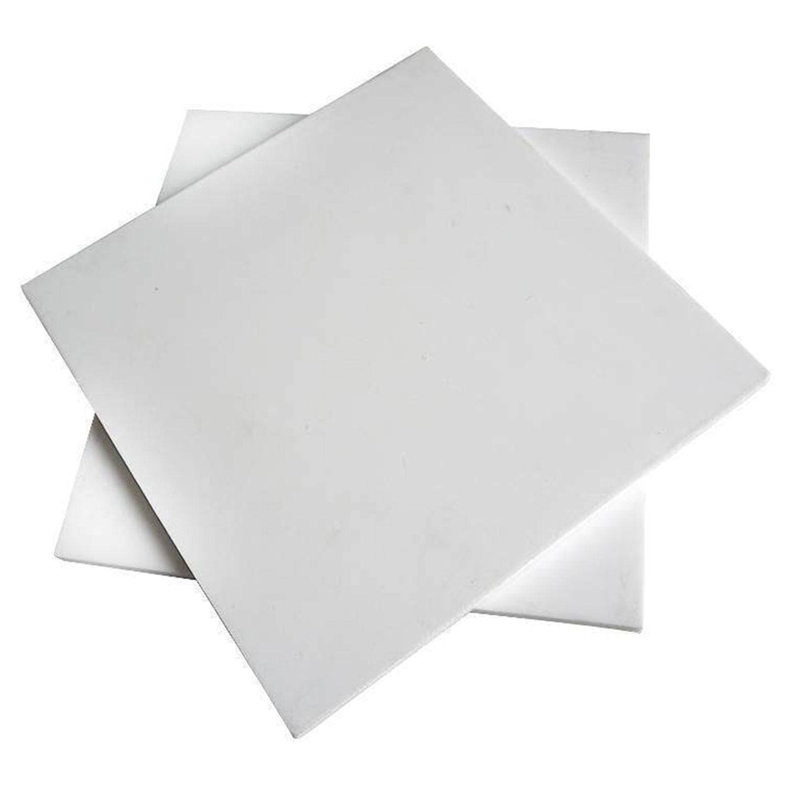 CXGBQSJ PTFE Plastic Sheet Teflon Board Low Friction Chemical Resistant Material for Gasket Making Mechanical And Industrial Applications,400 * 400 * 3mm