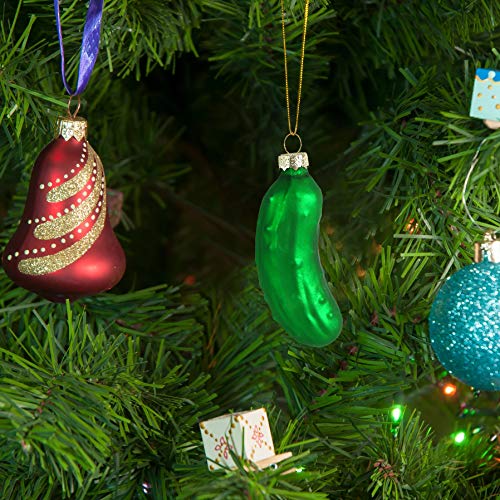 Ornativitychristmaspickletreeornamenttraditionalglassblowngreenhangingpicklexmasholidaydecorornaments35  Urban Country Home Decor Ornativity christmas pickle tree ornament traditional glass blown green hanging pickle xmas holiday decor ornaments 35  urban country home decor