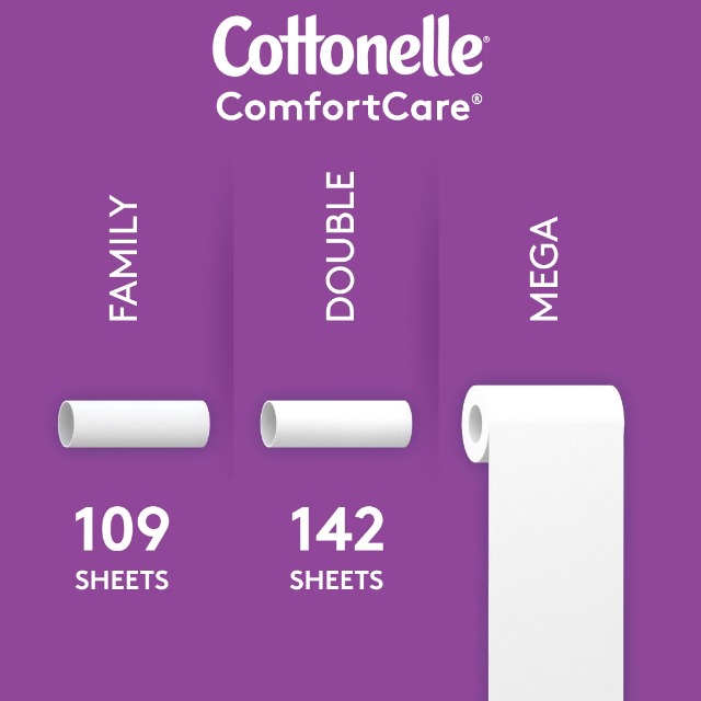 Amazon.com: Cottonelle 48611 Ultra ComfortCare Toilet Paper, Soft