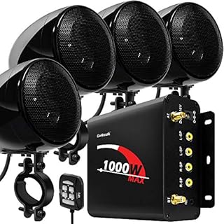 GoHawk TN4-Q 1000W 4 Channel Amplifier 4