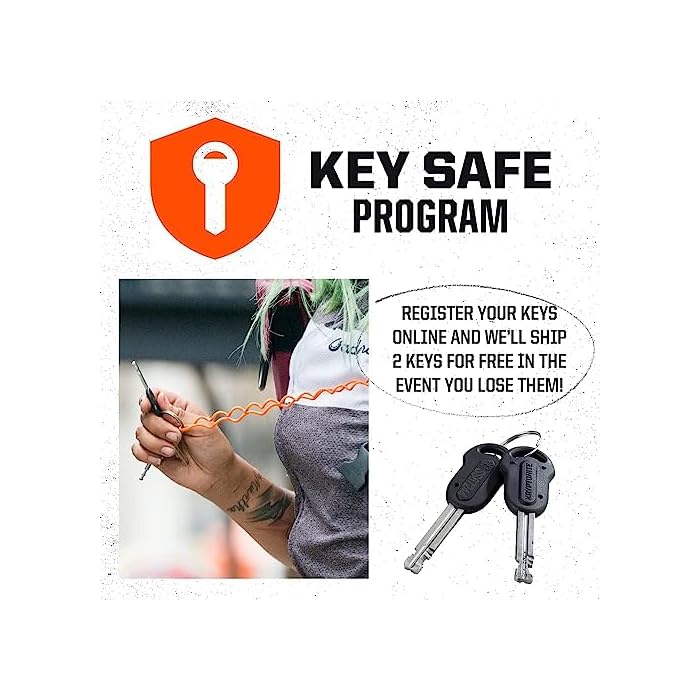 Kryptonite New York Bicycle Chain and Disc Bike Lock - Image 5