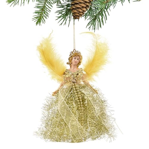 Doll with Angel Ornament - Guardian Angel Gifts, Crafts Items, Christmas Items for Best Use Ceiling Kindergarten Garden Home Table Party Esposit
