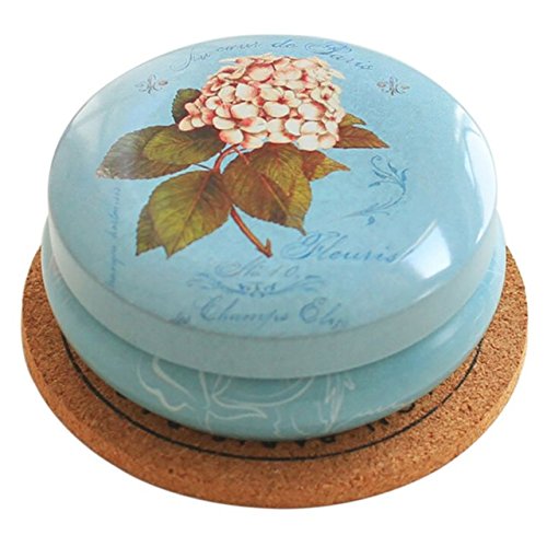 Generic Portable Roud Tea Sugar Coffee Coin Storage Box Tin Box ...