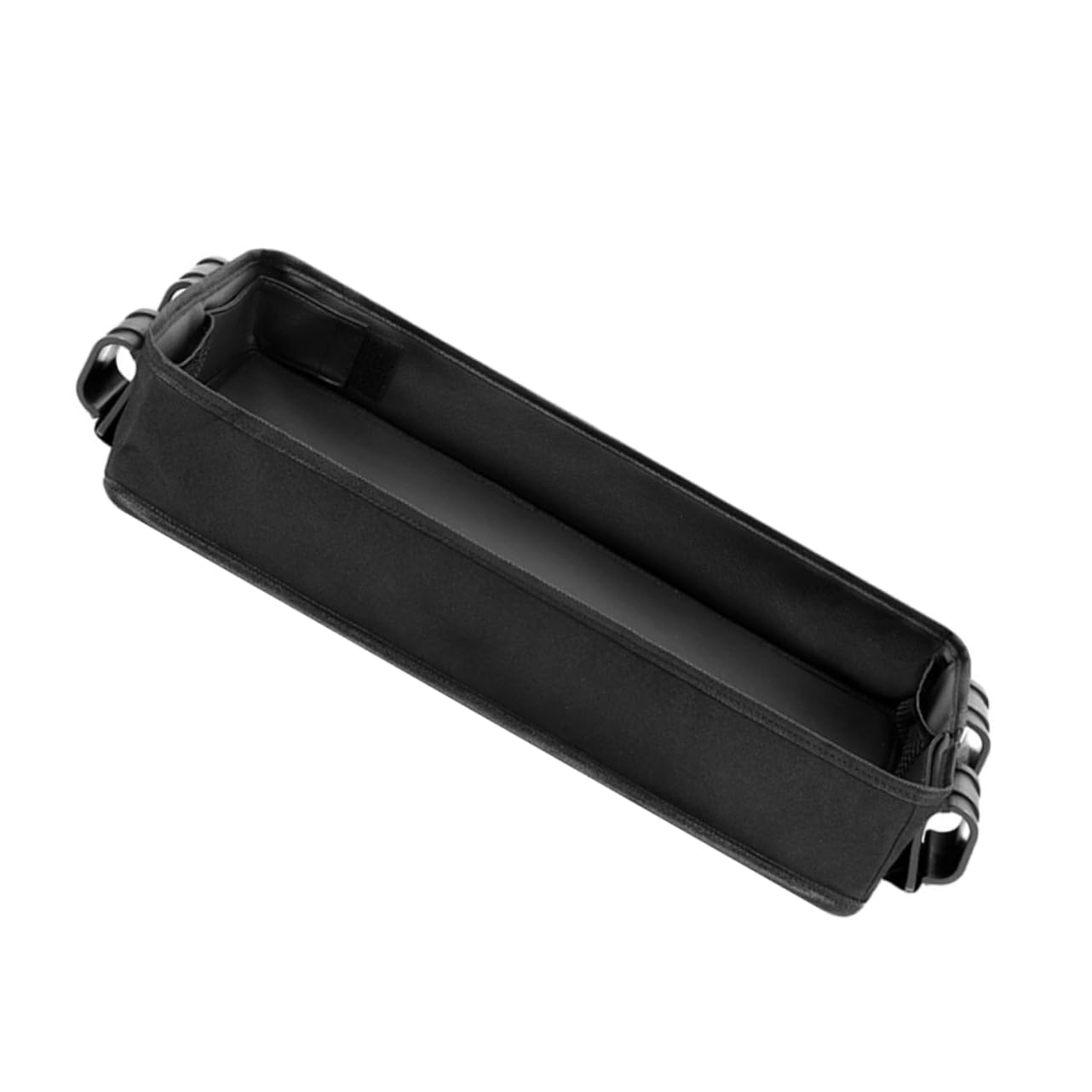 Kinderwagen Tablett mit Snackhalter für Junge Mädchen Verstellbare Clip Essensablage Schwarz und Tragbar für Ausflüge