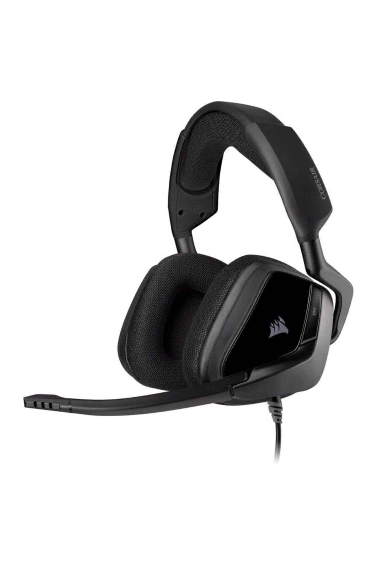 Corsair VOID ELITE Surround Gaming Headset (7.1 Surround Sound, Optimised Omnidirection Microphone with PC, PS4, Xbox One, Switch and Mobile Compatibility) Black