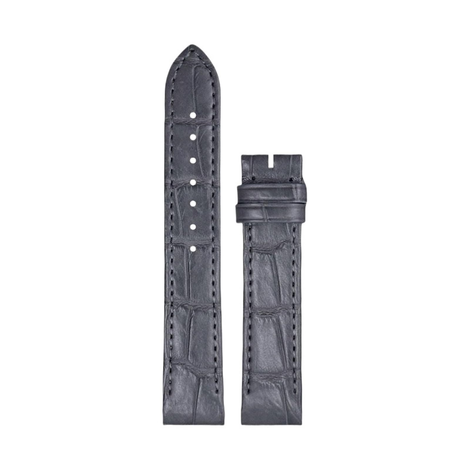 Krokodillederarmband, kompatibel mit Cartier Santos Dumont-Armband, Schnellverschluss, mittelgroßes, kleines Alligator-Armband