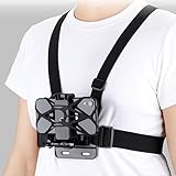 REFLEX CAMERA Chest Harness Strap for GoPro Hero 13-3 DJI Osmo Insta360 – Adjustable Action Camera Mount for Sports Cycling Hiking Climbing Hands-Free POV Filming – Black - Image 6
