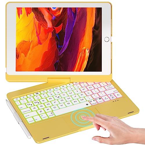 キーボード付きカバー Amazon | eoso タッチパッドキーボードケース 9インチ、9.7