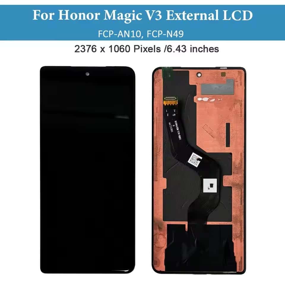 Réparer écran noir Honor Magic V3 vitre tactile OLED YOOOKOOO