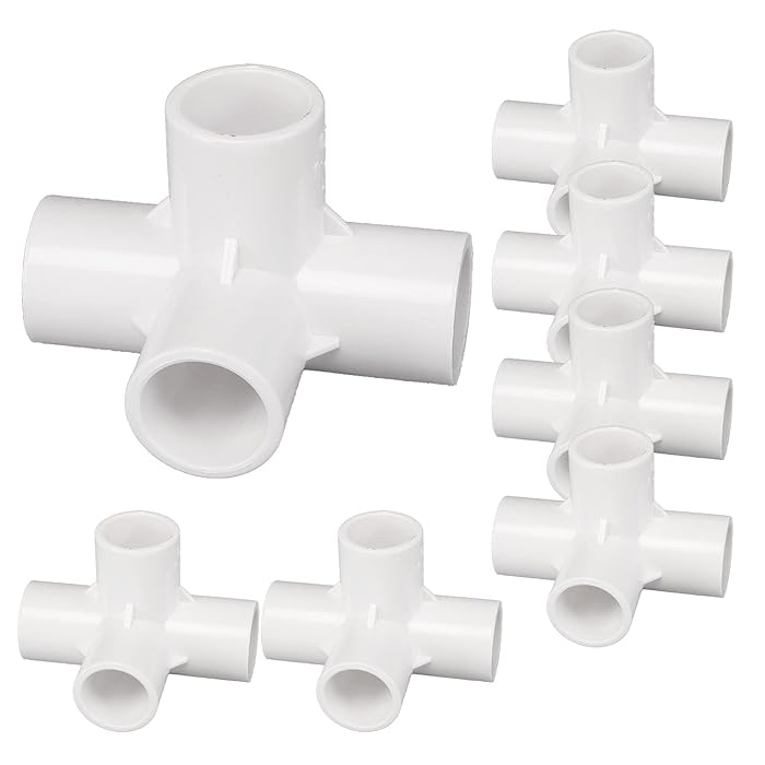 Buy Yision 1/2 Inch 4Way Elbow PVC Fittings, 20PCS Heavy Duty PVC Pipe