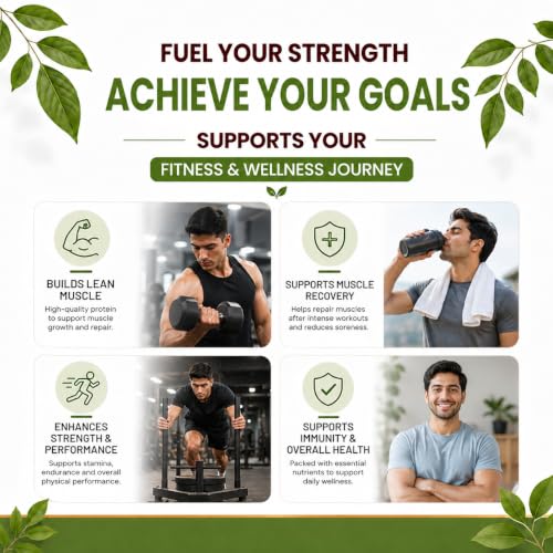 Image of Pure Nutrition Whey Protein Blend (Isolate + Concentrate) 500g, 30 Servings, 24g Protein, 5.5g BCAA per Serving | Supplement Powder for Men & Women for Muscle Recovery & Growth, Chocolate Flavour