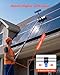 Imagen de VEVOR Kit de Limpieza de Paneles Solares con Pértiga Telescópica 10 m