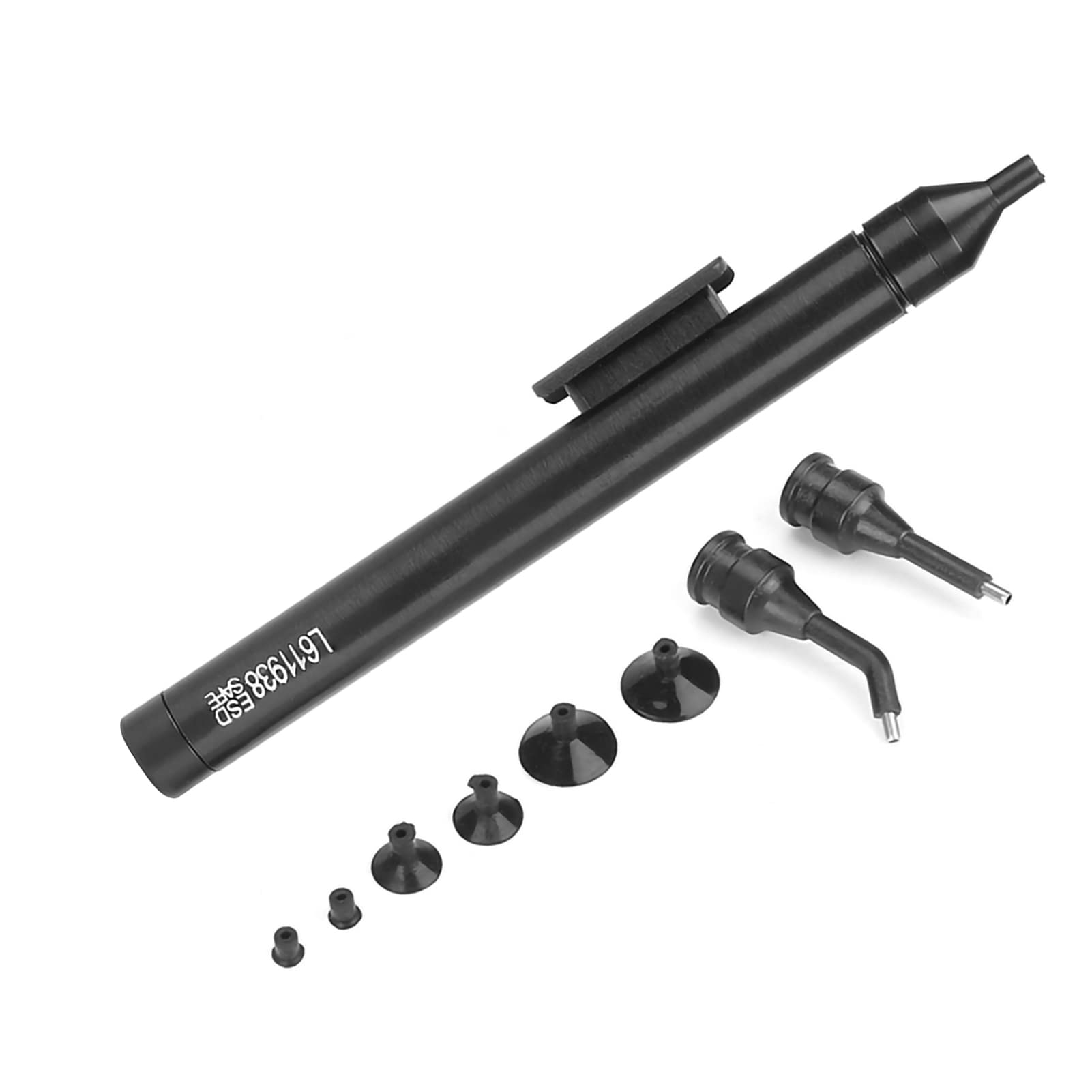 Akozon Präziser Manueller Vakuum-Saugstift Zum Löten mit IC-SMD-Pickup-Kit und Saugnäpfen