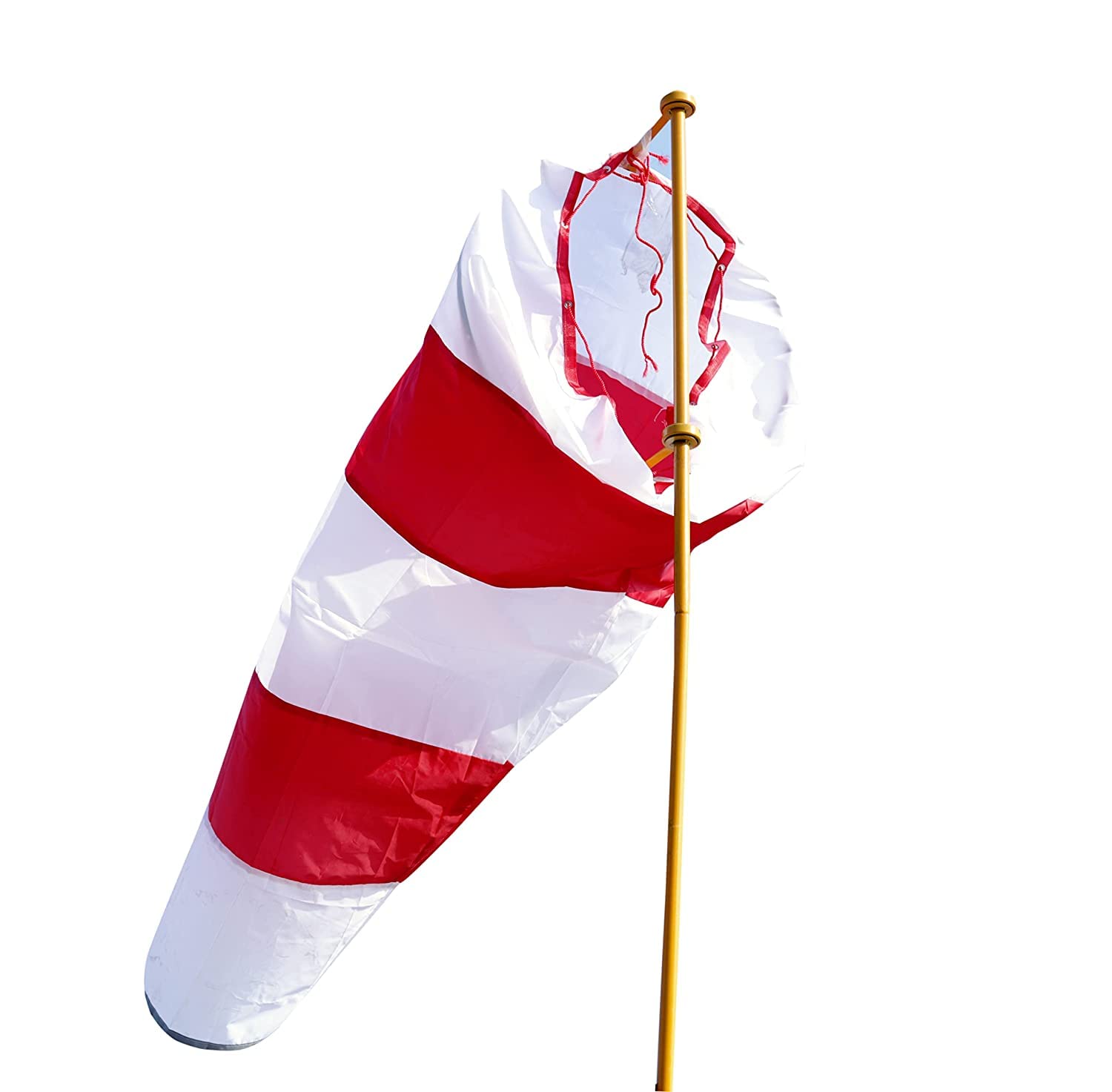 Sense Safety Airport Wind Sock with Stand | Reflective Strap For Visibility In Night |Waterproof Wind Vane Rip-Stop Polyester Wind Direction Measurement Sock Bag For Outdoors Farm Park (Red And White) (B0BR6SWY9F) Amazon Price History, Amazon Price Tracker
