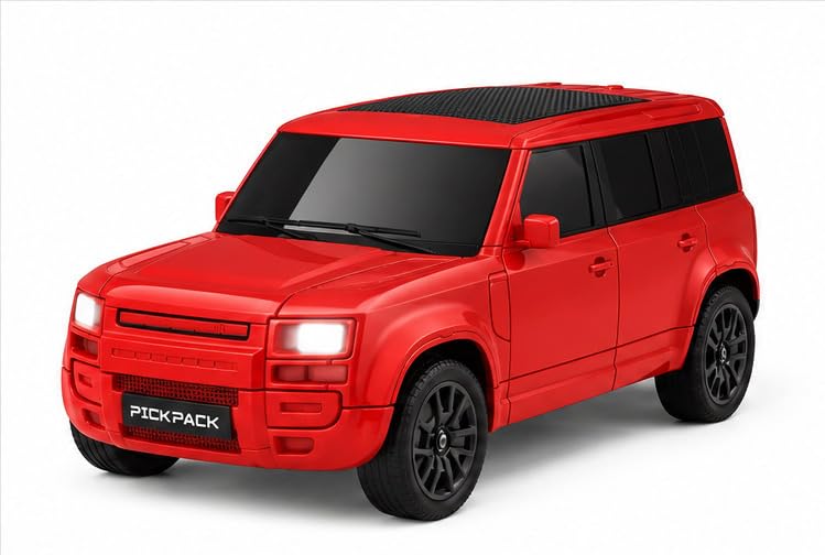 PickPack Defender X-Dynamic 10W TWS Wireless Bluetooth Speaker | Car Shape Portable Speaker with RGB Lights, Bluetooth 5.3, USB, TF Card, AUX, FM Radio, Type-C Fast Charging, 6 Hours Playtime-image-9