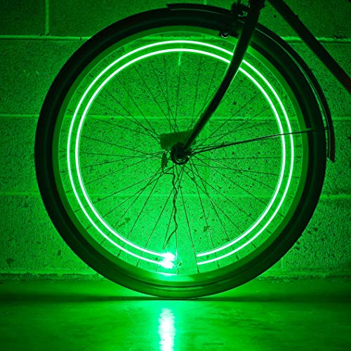 Monkey Light M204 Bike Wheel Light USA Assembled 40 Lumen Ultrabright Color LEDs Tire Spoke Accessory Waterproof Cool Mothers Day Gifts for Mom, Graduation Senior Gifts, Toys for Teen Boys and Girls - Thumbnail 4