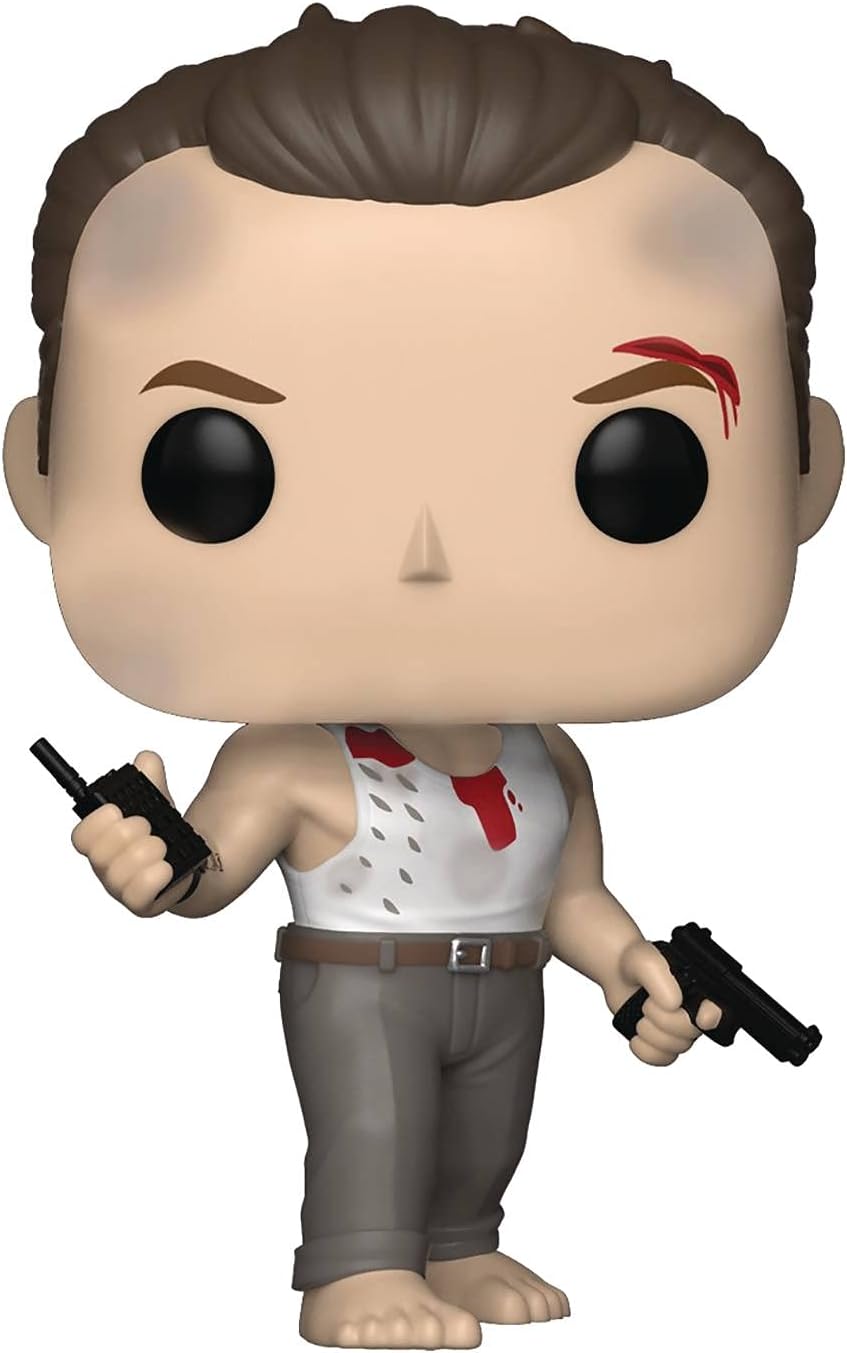 Funko POP Die Hard - John McClane Pop! Vinyl Figure (Bundled with Compatible Pop Box Protector Case), Multicolor, 3.75 inches