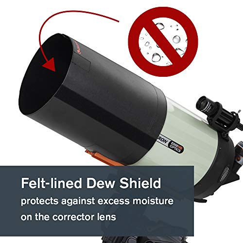 Celestron – Deluxe Telescope Dew Shield – Flexible Dew Prevention – Fits 9.25" And 11” Schmidt Cassegrain And Edgehd Telescopes #TOP1