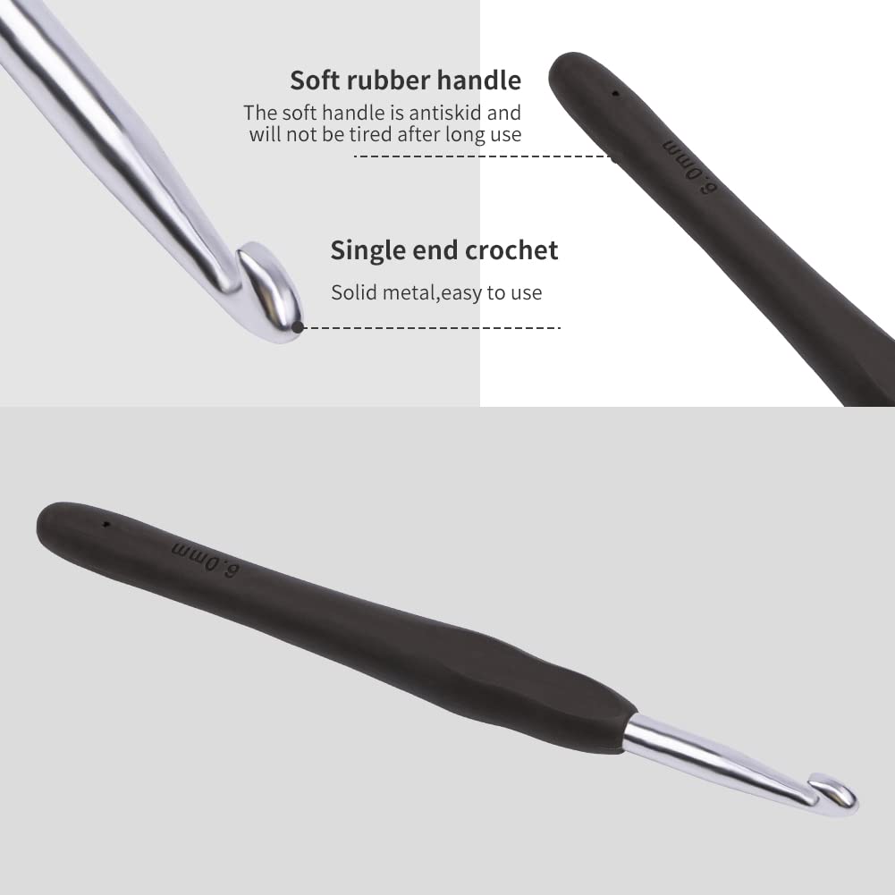 Ergonomic Crochet Hooks - Arthritis Friendly -3 Ergonomic Crochet Hooks - Arthritis Friendly -3