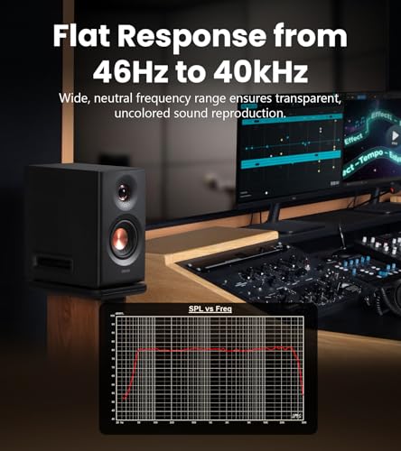Image of Edifier MR5 Bluetooth Powered Studio Monitor 2.0 Speakers Hi-Res Audo 110 Watts White