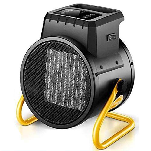 HYRGLIZI Calentador de Patio Exterior, secador de Escritorio, Ajuste de Varias velocidades, con Pantalla LED y Dispositivo de Control de Temperatura Calentador de Patio eléctrico Se Pueden Utilizar t