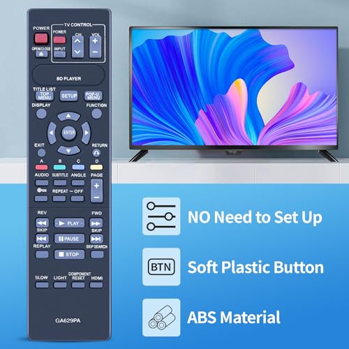 Télécommande GA629PA pour remplacer un boîtier Sharp perdu