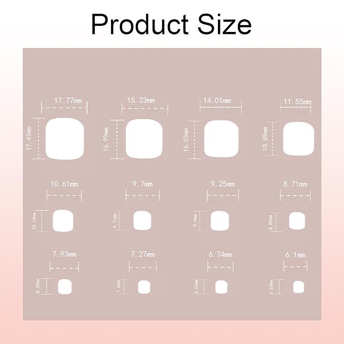 White French Tip Press On Toenails ✨ Rhinestone & Flower Designs