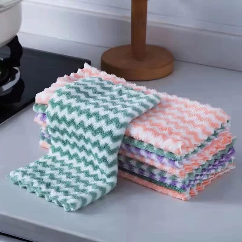 Cassarina Microfiber Dishcloth, Dish Washing Towels, Quick Dry Thicken Towel Rag Wipe for Kitchen & Bathroom Microfiber Cleaning Cloths Dish Cloth Kitchen Towel High Absorbent 12”x12 (4) (B0BTDV6KVL) Amazon Price History, Amazon Price Tracker