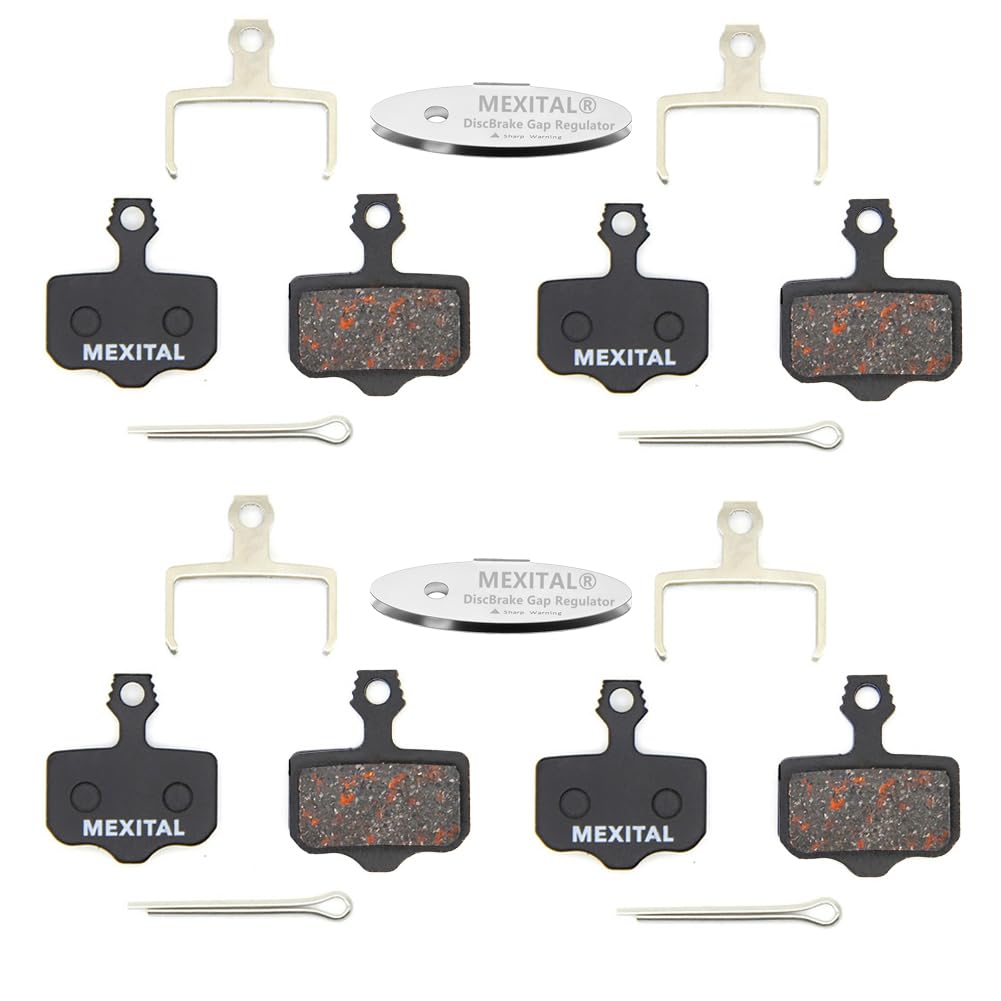 Plaquette Frein Shimano Plaquettes De Frein Disque Vélo SRAM - Compatible Elixir, DB, XO (2 Paires) Freinage Cuivre Fritté