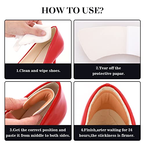 Sibba 8 Paia di Inserti per Tallone Cuscinetti