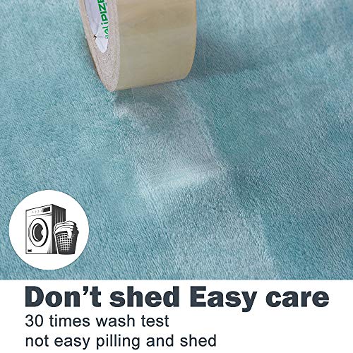 image for Shilucheng Luxury Fleece Blanket Super Soft and Warm Fuzzy Plush Light