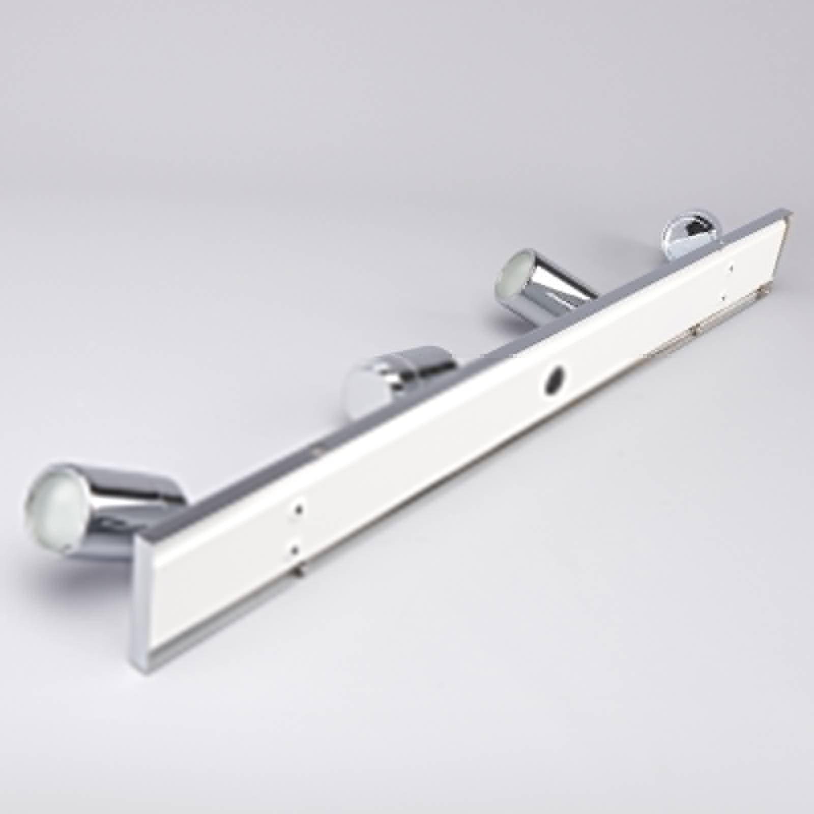 Lámpara de techo 'Dejan' (Moderno) en Plateado hecho de Metal e.o. para Cuarto de baño (4 llamas, GU10) de Lindby | lámpara de techo para baño, lámpara de techo, lámpara