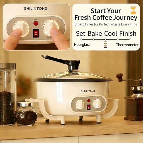 Commercial coffee roaster machine