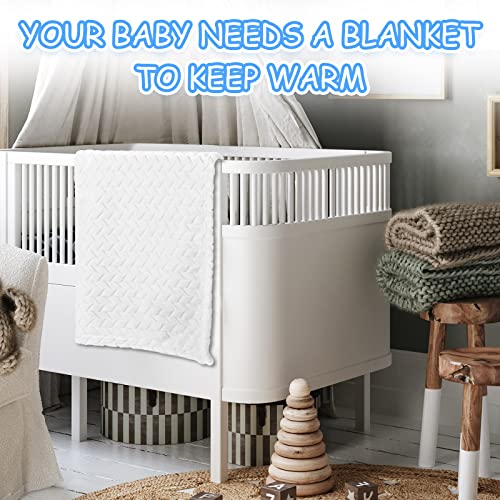 4 Pcs Baby Blanket Flannel, Cozy Throw Blanket For Newborn Infant Toddler Soft Warm Fleece Plush Sherpa Blanket Receiving Baby Blanket For Crib Stroller (Beige, 24 X 32 Inch) #TOP5