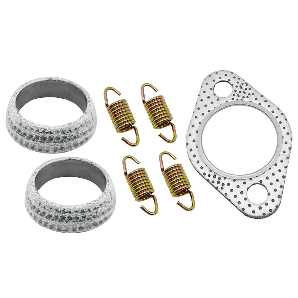Guarnizione scarico marmitta Kit di ricostruzione molla adatto per Polaris Scrambler 500 Sportsman 400 450 500 2001-2014 Ranger 400 425 500 Hawkeye 400 Worker 500 3085075