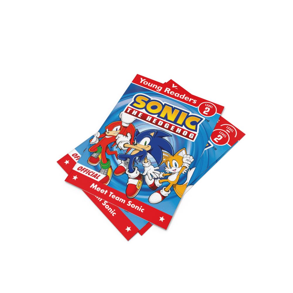 Sonic the Hedgehog Young Readers Level 2: Meet Team Sonic: New for 2026, an official adventure for readers aged 5+ who love the games, movies and tv series