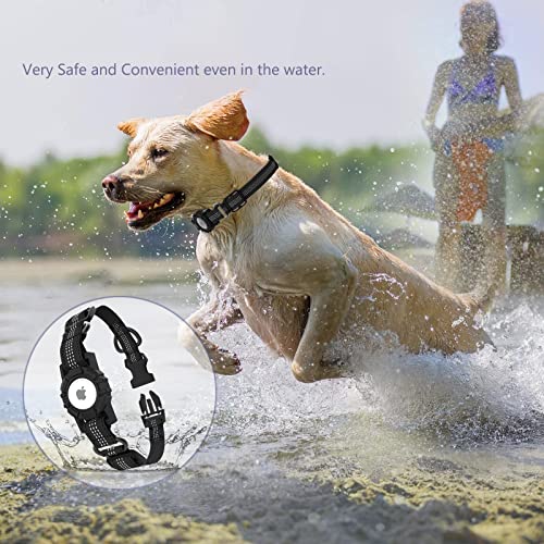 Airtag Dog Collar, Apple Air Tag Dog Collar, Heavy Duty Dog Collar with Airtag Holder Case, Adjustable Air Tag… - Image 5