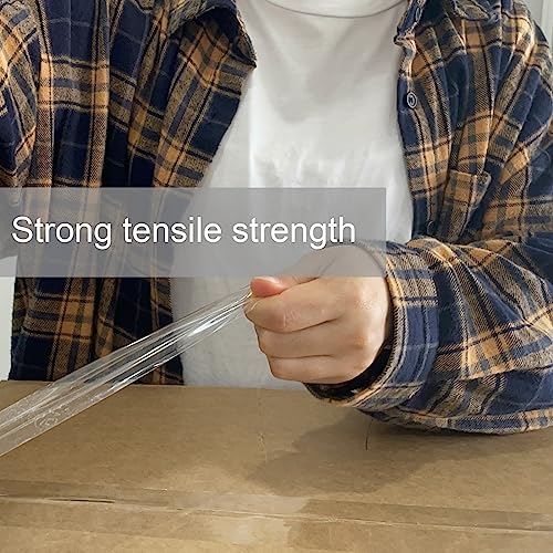 WELSTIK Packaging Tape, Heavy Duty Clear Secure and Sticky Packing Tape for Moving Parcels Sealing, Shipping - Image 2