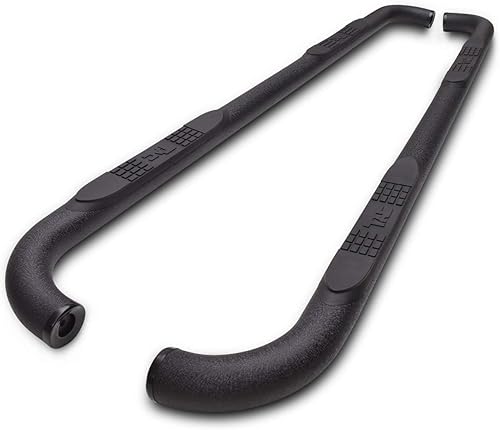 TAC - Estribos laterales para Chevy SilveradoGMC Sierra 2001-2018 1500 y 2001-2019 25003500 Crew Cab (excluye CK Classic), barras laterales de 3