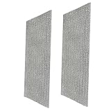 Air Filter Factory Grease Filter S99010370, 99010370, B080879229, B08087661 Replacement For Broan Nutone Made In USA Aluminum Mesh Grease Range Hood Filter 2-Pack