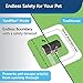 PetSafe YardMax Battery-Operated In-Ground Pet Fence - Creates Secure Play Area - Cordless Transmitter for Easy DIY Installation - Waterproof Rechargeable Collar with Adjustable Levels