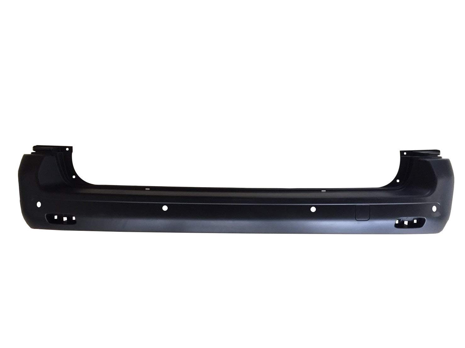 PRASCO CI9441051 Paraurti posteriore con portello per gancio traino Posteriore nero